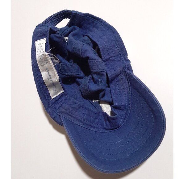 Infant Polo Ralph Lauren Cap Big Pony Blue White sz 3-6 months - Picture 2 of 4